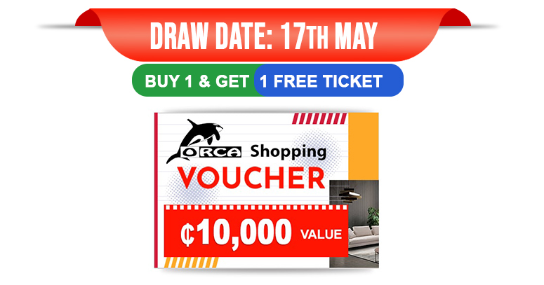 Win Orca Shopping Voucher worth Ghc10,000 🛍 in Ghana